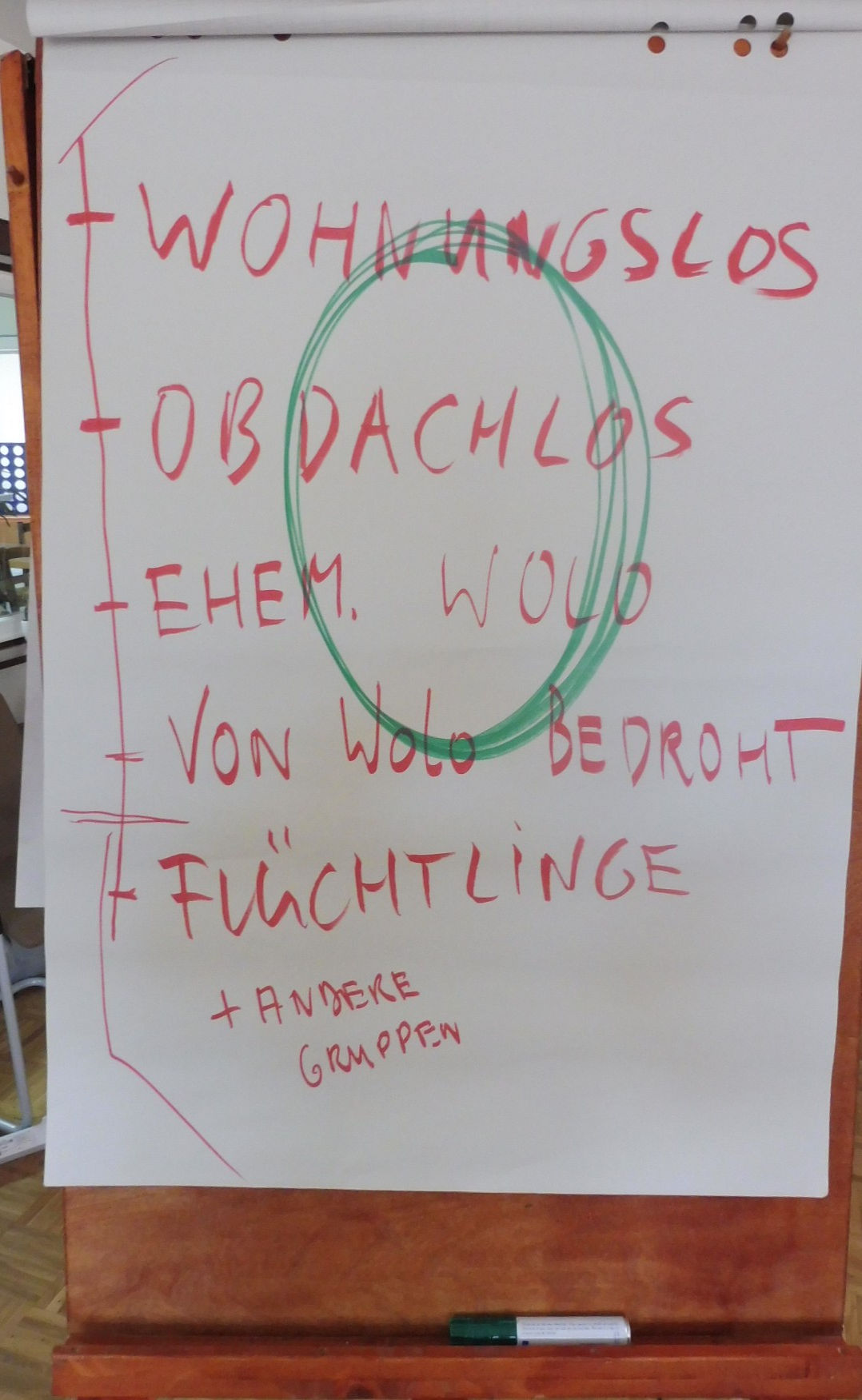 Workshop &Ouml;ffentlichkeitsarbeit - Definition Zielgruppe - Foto:Werner