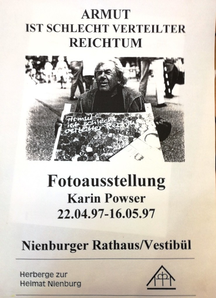 1997 ausstellung nienburg karin powser - foto matthias mente