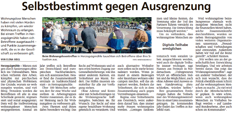 20190819 Schongauer Nachrichten Meldung
