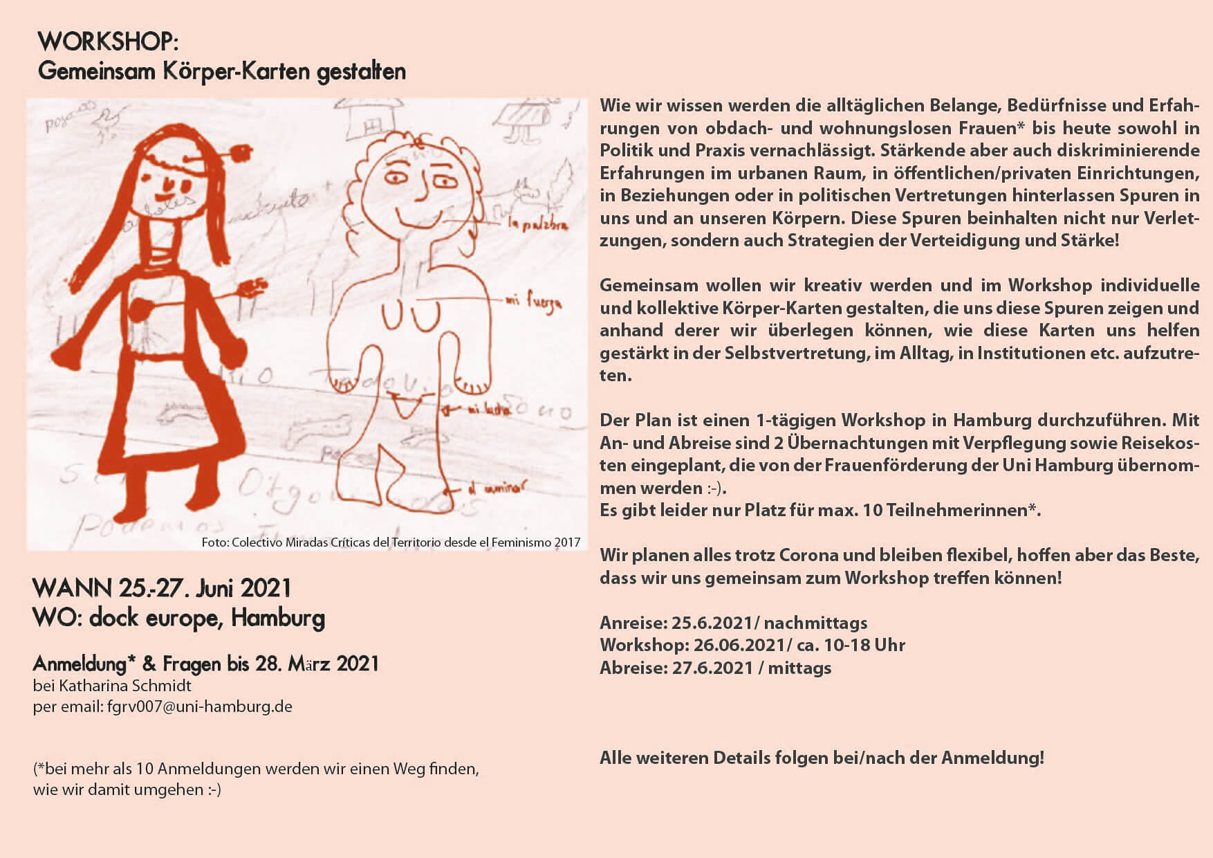 Frauen Workshop Koerper Karten